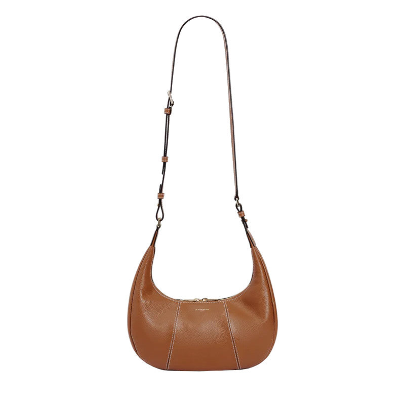 Petit sac hobo Juliette en cuir grainé Le Tanneur