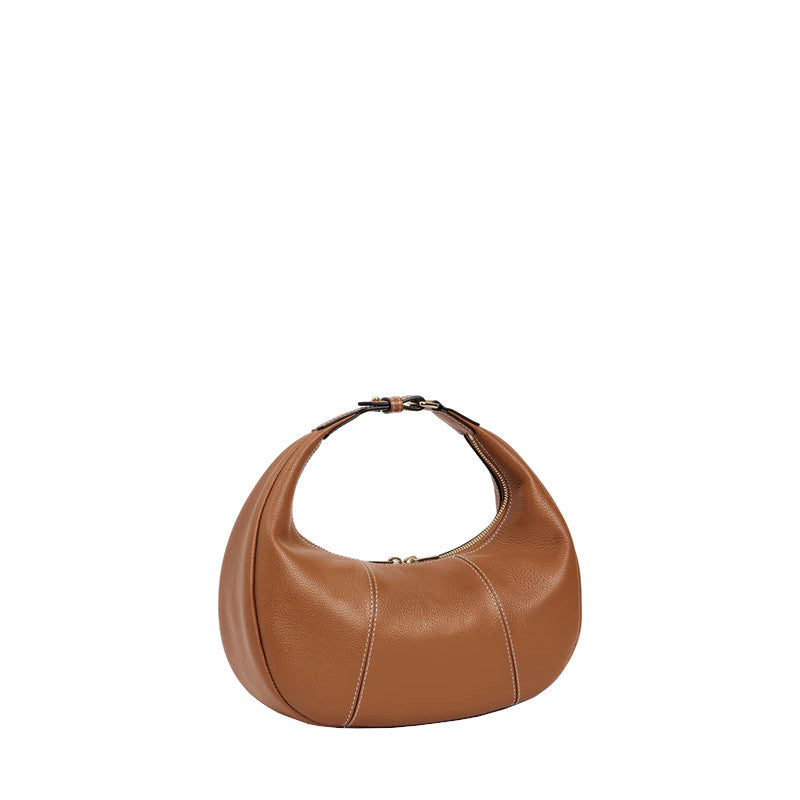 Petit sac hobo Juliette en cuir grainé Le Tanneur