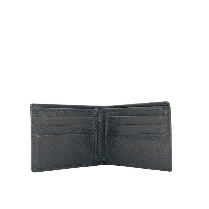 Portefeuille Gucci Toile GG Marron Cuir Noir