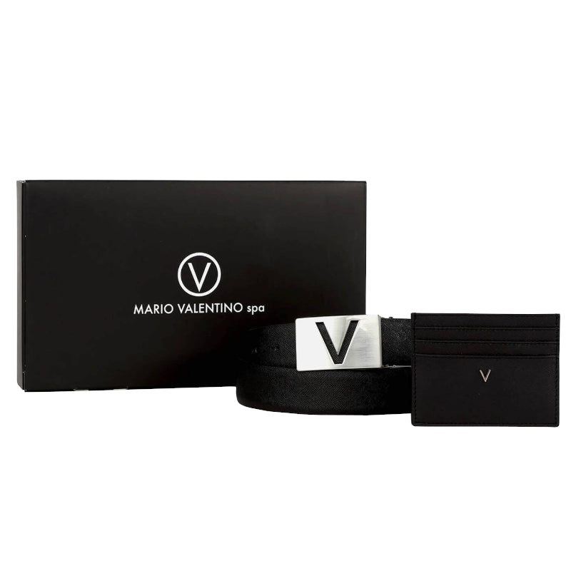 Coffret cadeau ceinture Dak et porte-cartes pour hommes - Valentino