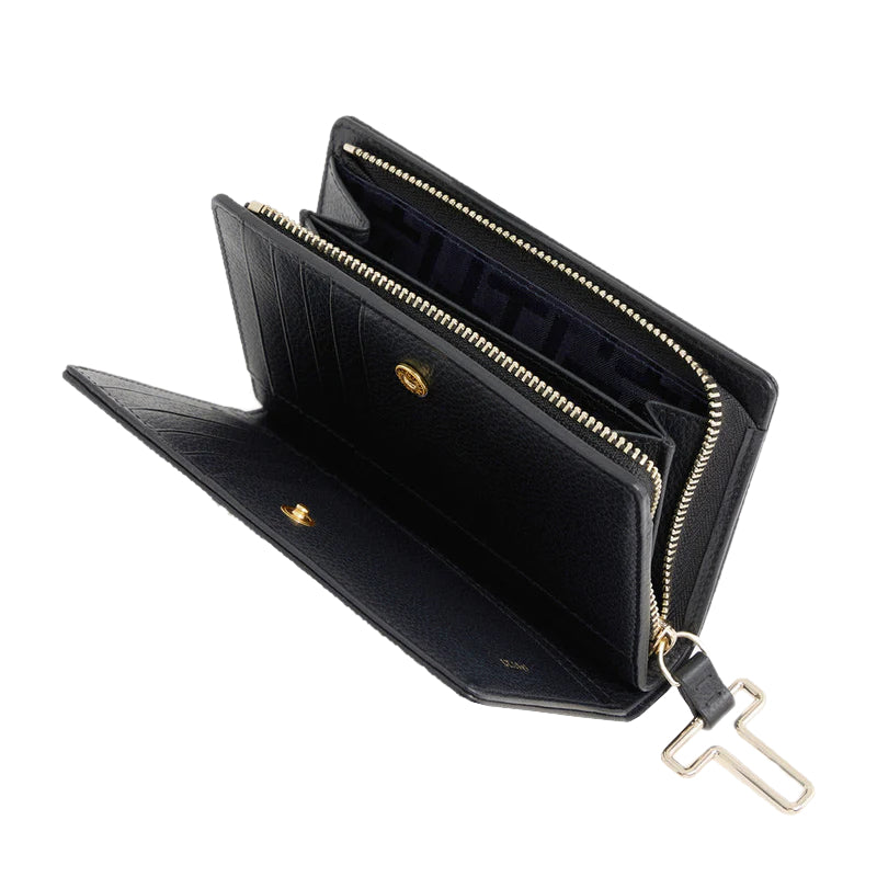 Portefeuille moyen forma en cuir grainé Juliette Le Tanneur