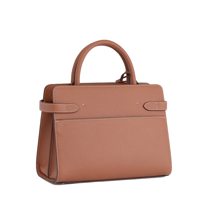 Sac à Main Moyen Le Tanneur Emilie en Cuir Grainé